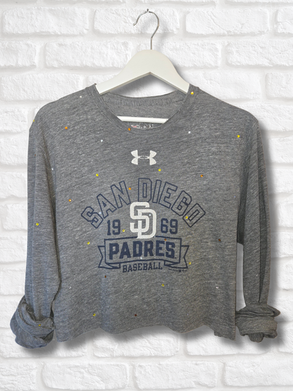 San Diego Padres Crop Top - Large
