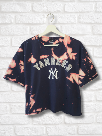 New York Yankees Crop Top- XL