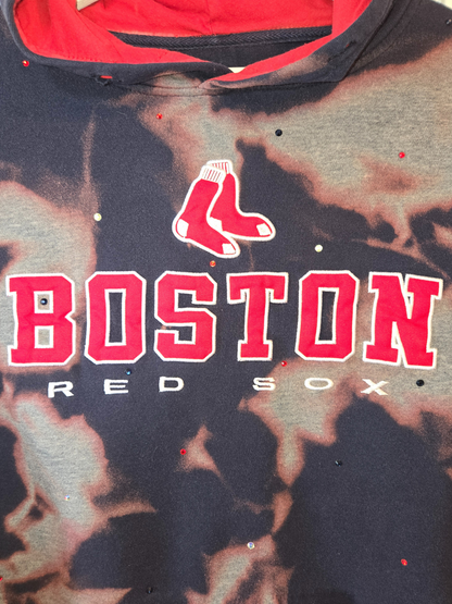 Boston Red Sox Crop Hoodie - Small