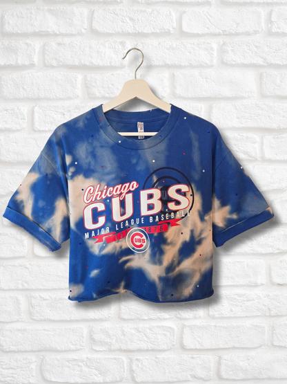 Chicago Cubs Crop Top - Large