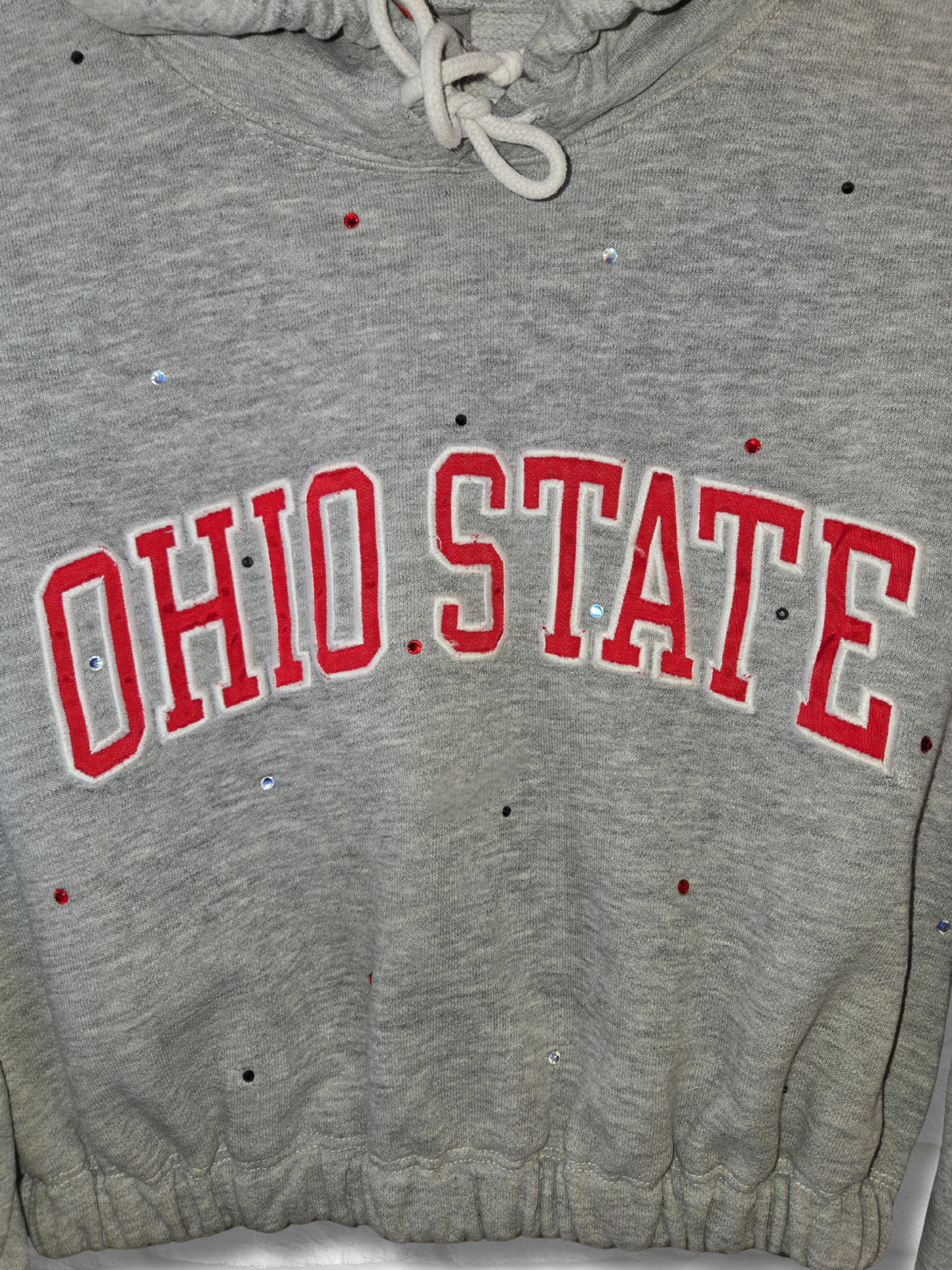 Ohio State Buckeyes Crop Hoodie