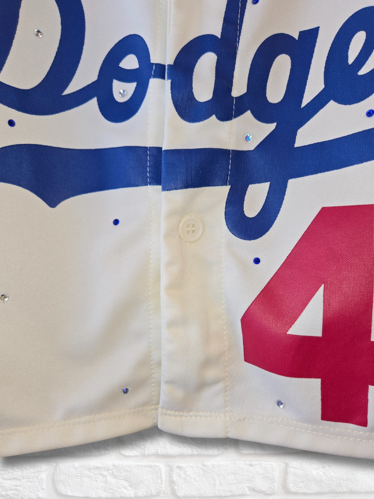 Los Angeles Dodgers Crop Jersey - Large