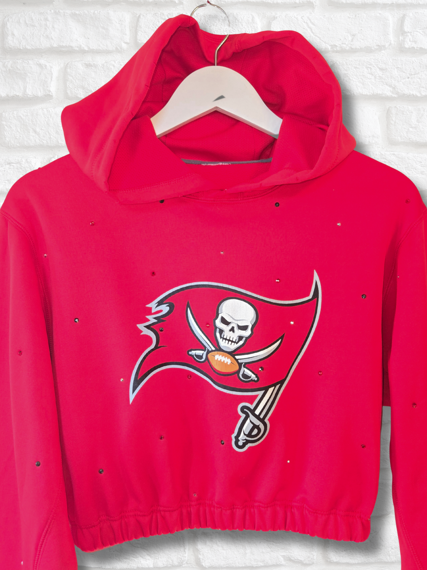 Tampa Bay Buccaneers Crop Hoodie
