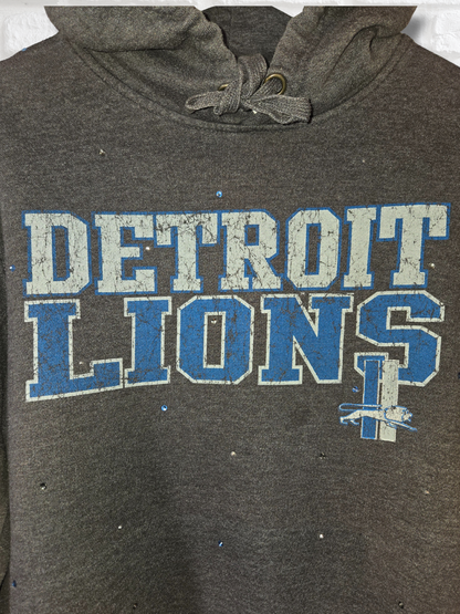 Detroit Lions Crop Hoodie