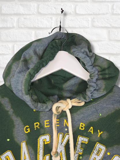 Green Bay Packers Crop Hoodie