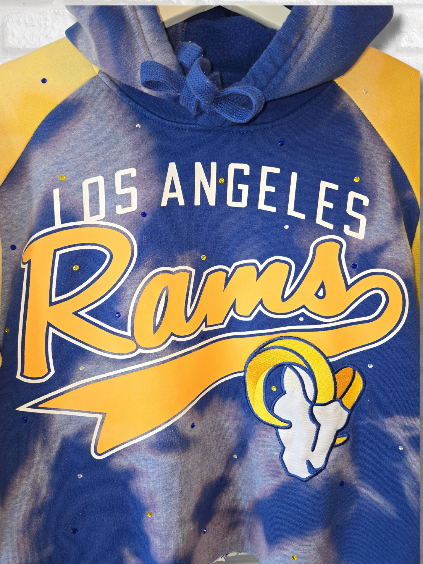 Los Angeles Rams Crop Hoodie