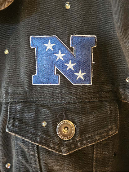 Seattle Seahawks Sherpa Lined Denim Jacket