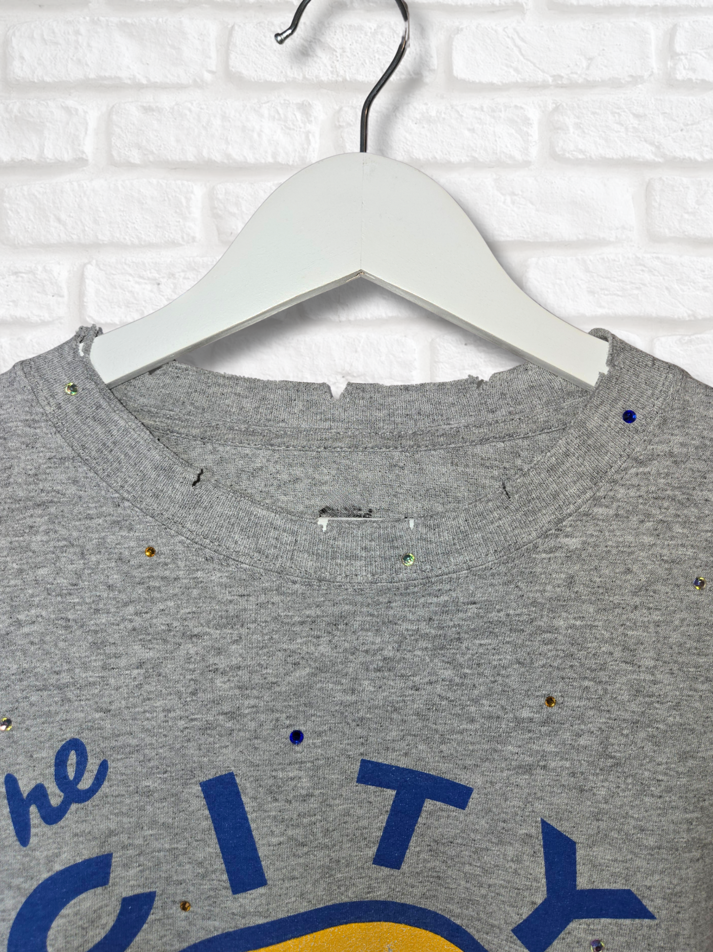 Golden State Warriors Crop Top- Small