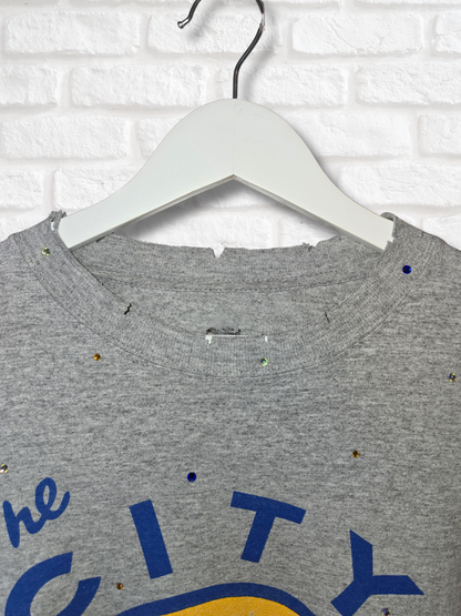 Golden State Warriors Crop Top- Small
