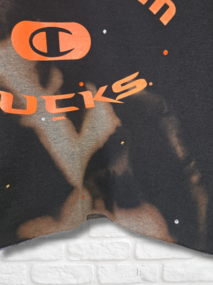 Anaheim Ducks Crop Sweatshirt - Small