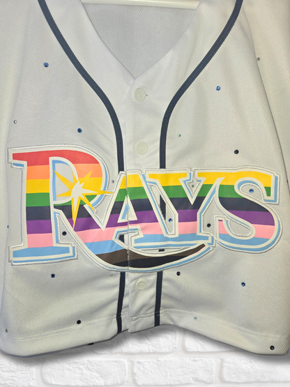 Tampa Bay Rays Pride Crop Jersey