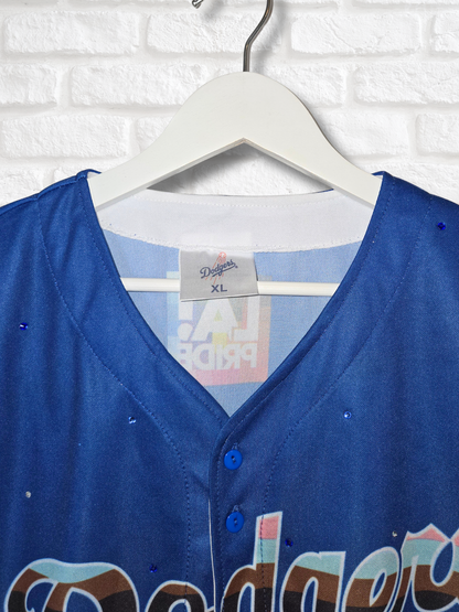 Los Angeles Dodgers Pride Crop Jersey - XL