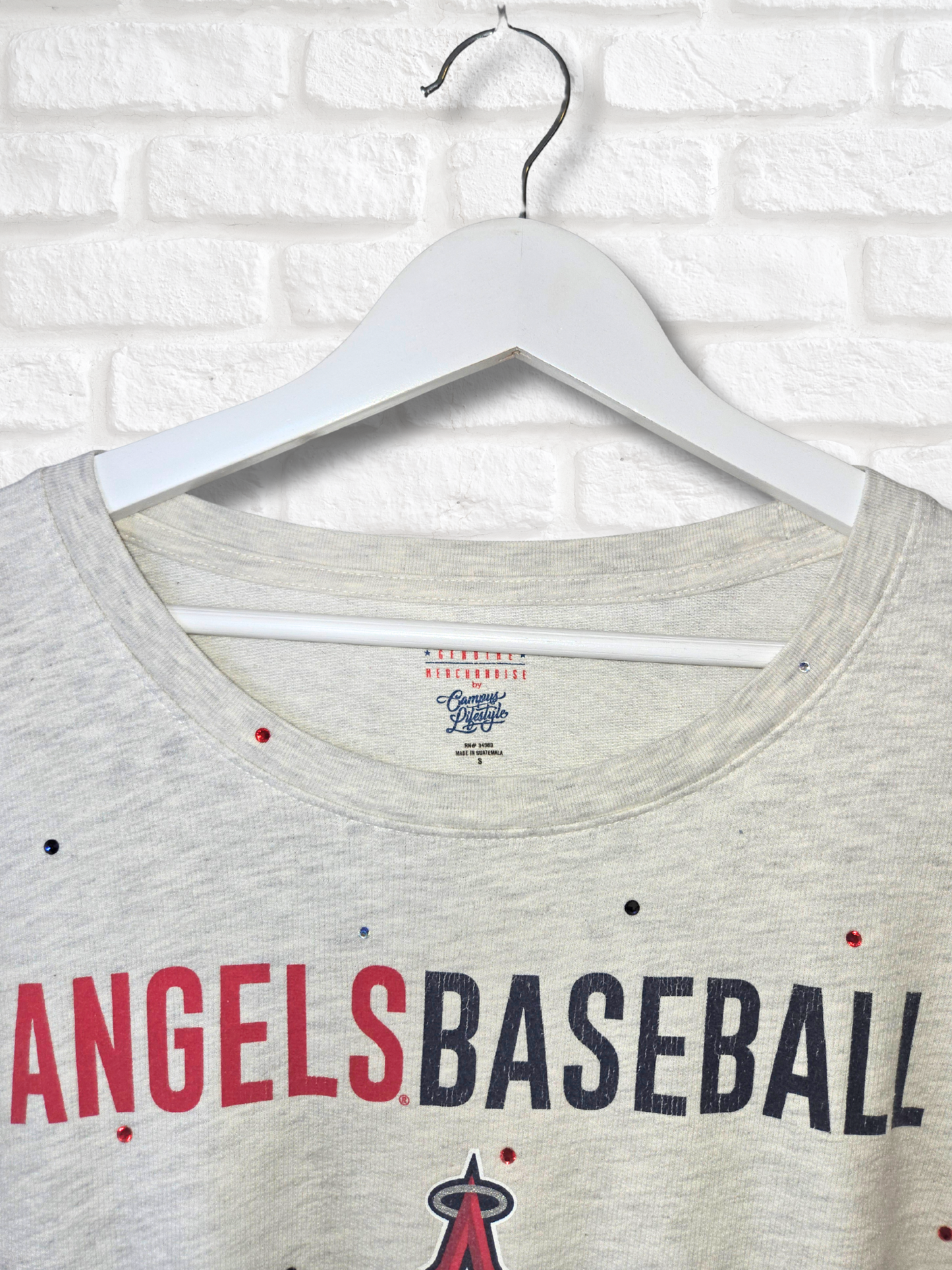 Los Angeles Angels Crop Sweatshirt - Small
