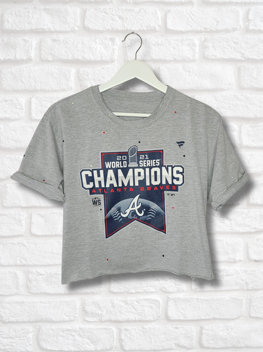 Atlanta Braves Crop Top