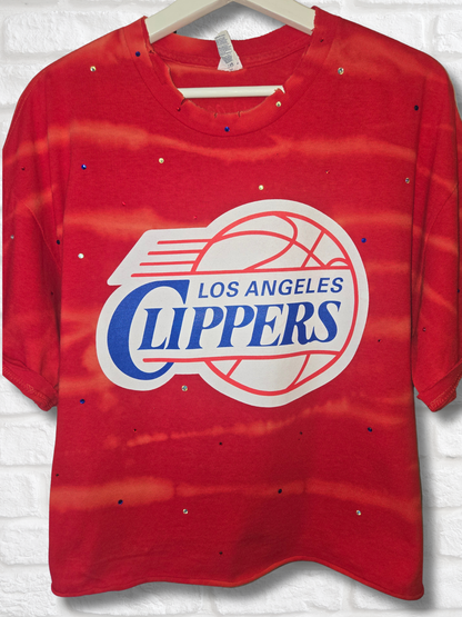 Los Angeles Clippers Crop Top- XL