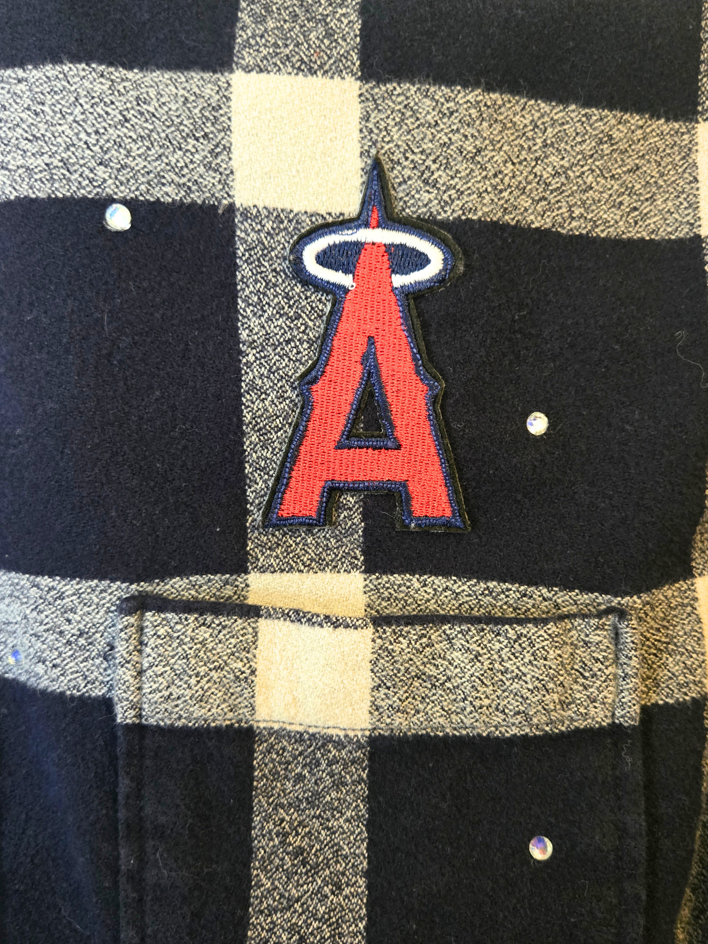 Angels HK Crop Flannel- Small