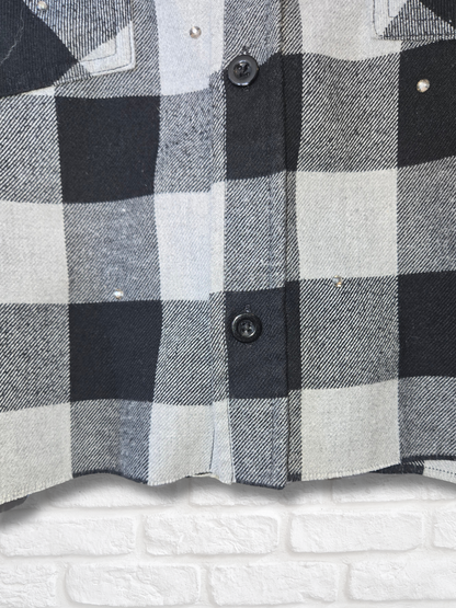 Yankees HK Crop Flannel- Large