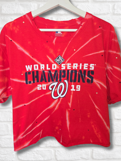 Washington Nationals Crop Top- XL