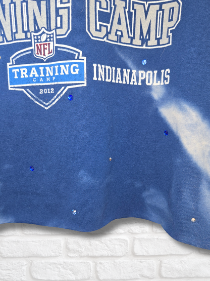 Indianapolis Colts Crop Top- Large