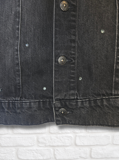 Philadelphia Eagles Oversized Denim Jacket - XL