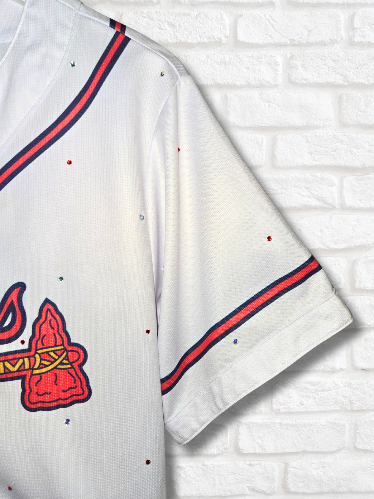 Atlanta Braves Crop Jersey- XL