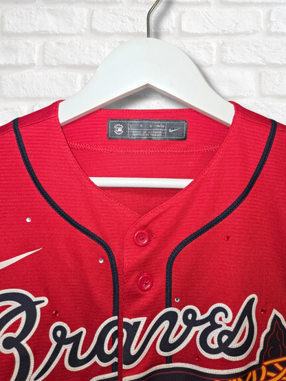 Atlanta Braves Crop Jersey- Small