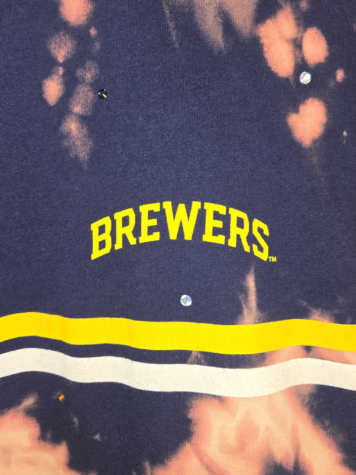 Milwaukee Brewers Crop Top- Small
