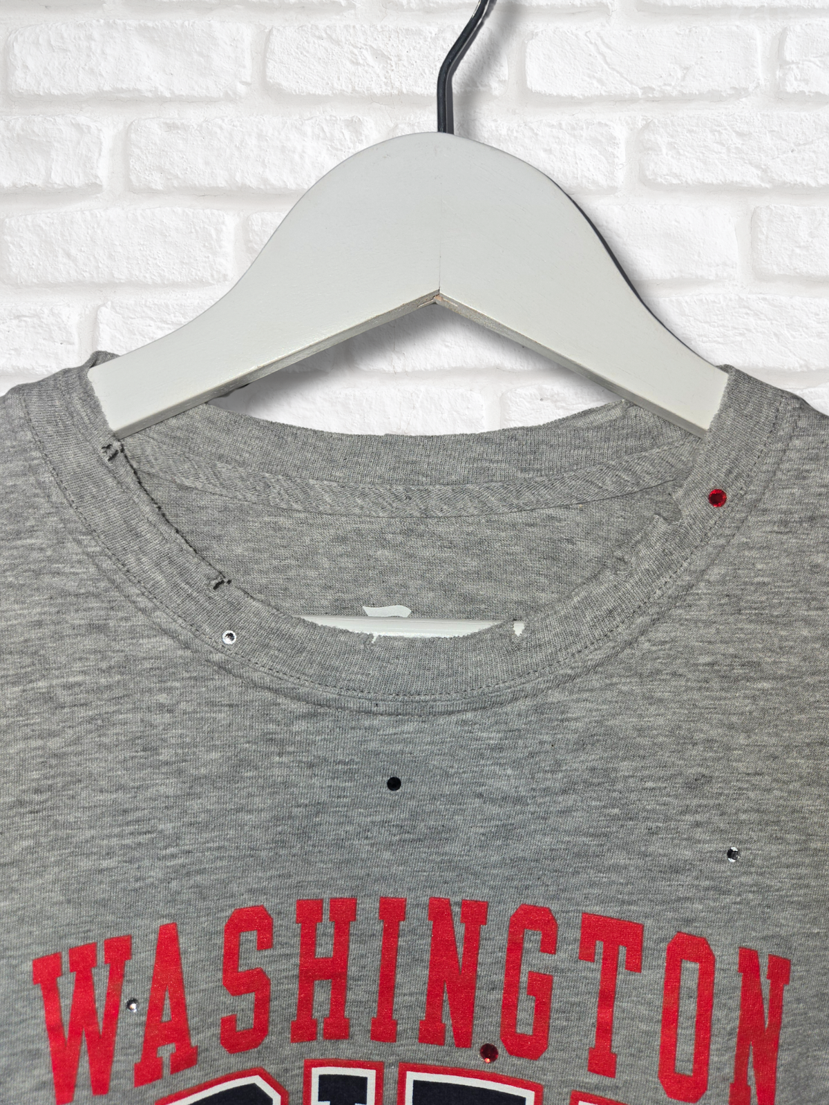 Washington Capitals Crop Top-   Small