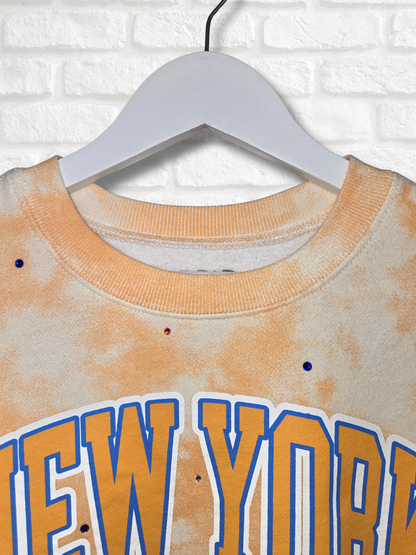 New York Knicks Crop Sweatshirt- Small