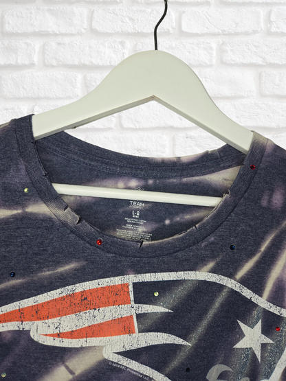 New England Patriots Crop Top