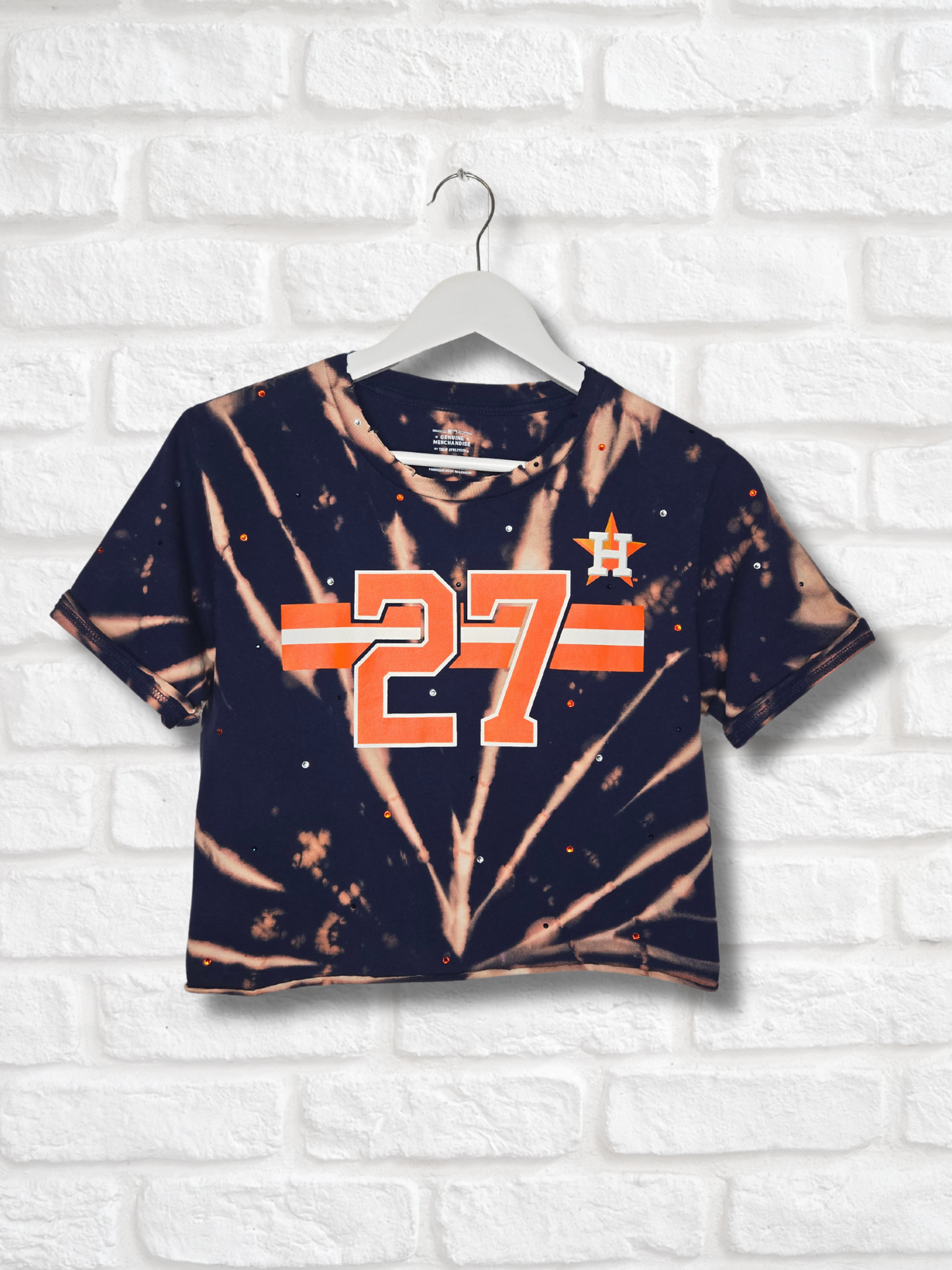 Houston Astros Crop Top- Small