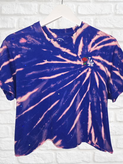 Los Angeles Dodgers Crop Top- Large