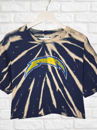 Los Angeles Chargers Crop Top