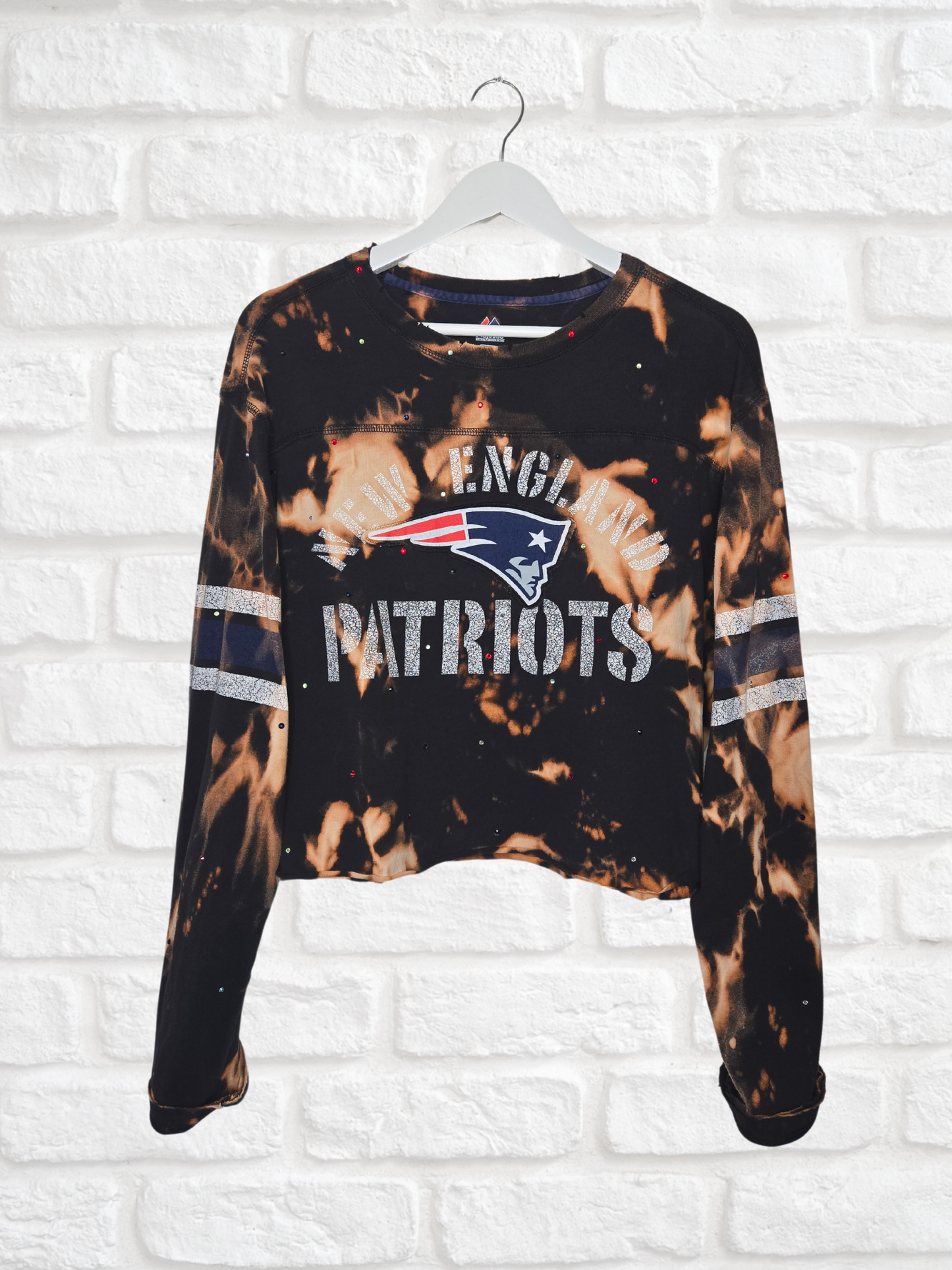 New England Patriots Crop Top