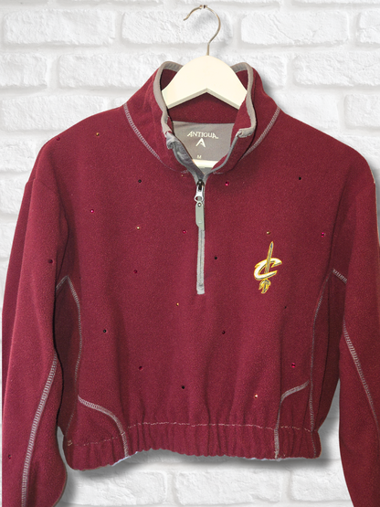 Cleveland Cavaliers Crop Sweatshirt - Medium