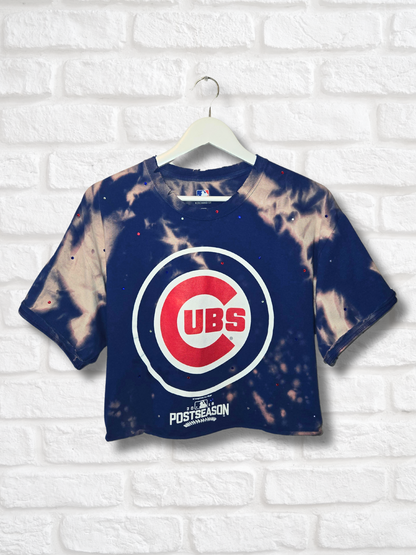 Chicago Cubs Crop Top - Large