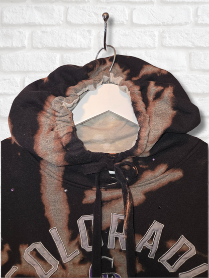 Colorado Rockies Crop Hoodie - Medium