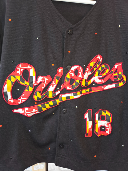 Baltimore Orioles Crop Jersey - XL