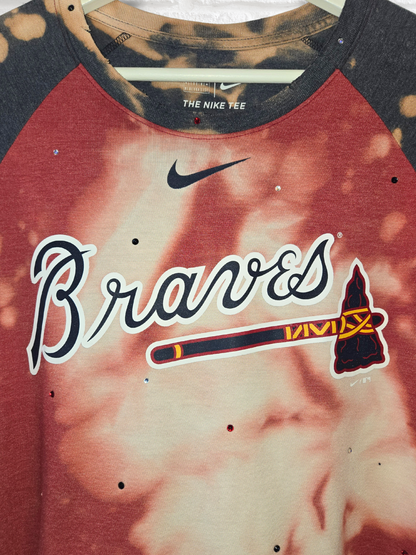 Atlanta Braves Crop Top- Large