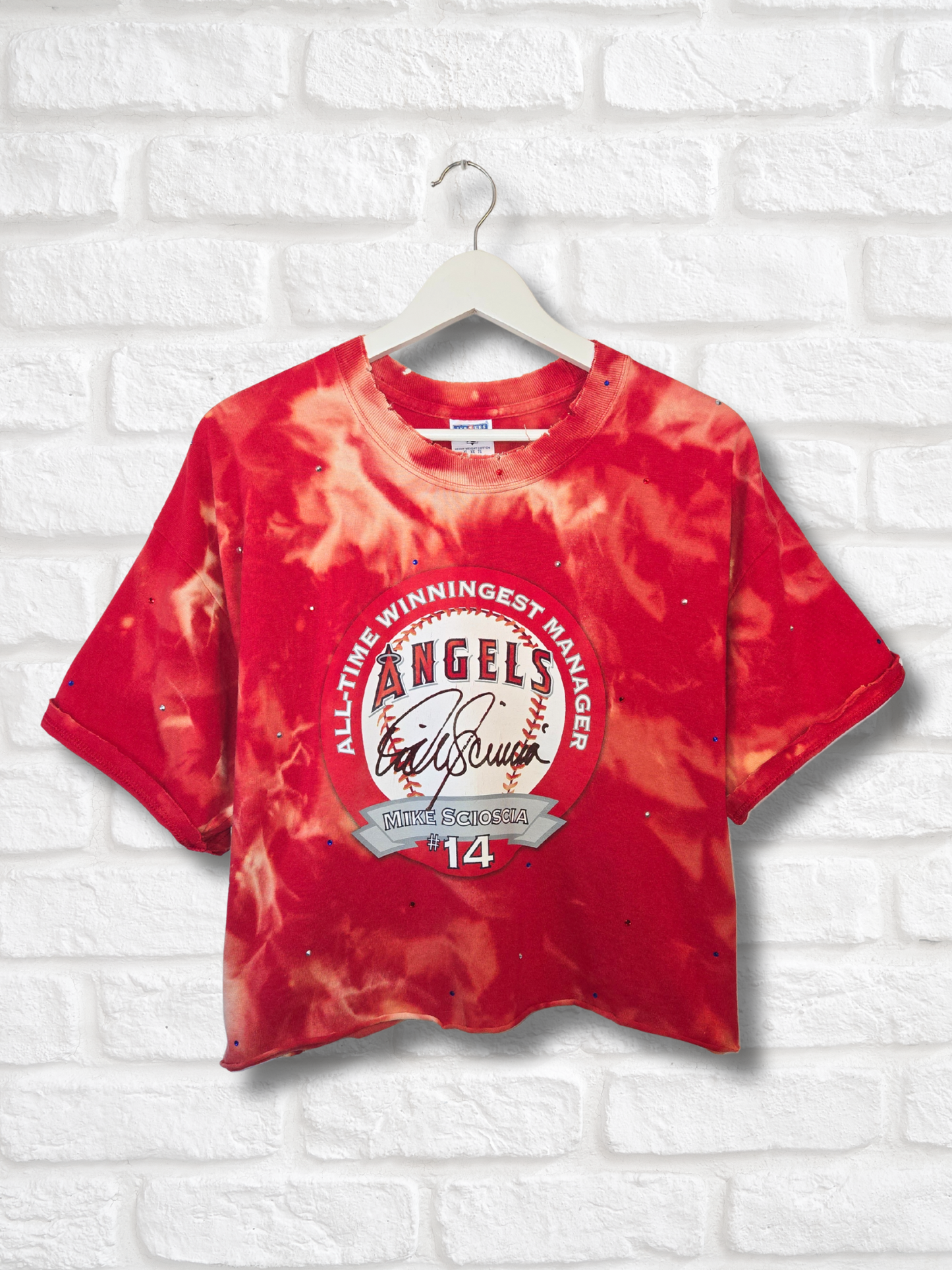 Los Angeles Angels Crop Top- XL