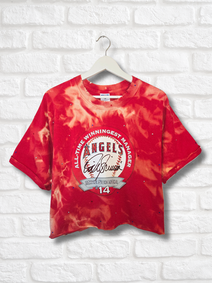 Los Angeles Angels Crop Top- XL