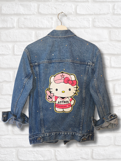 Astros HK Oversized Denim Jacket
