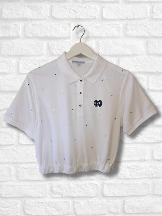 Notre Dame Crop Polo