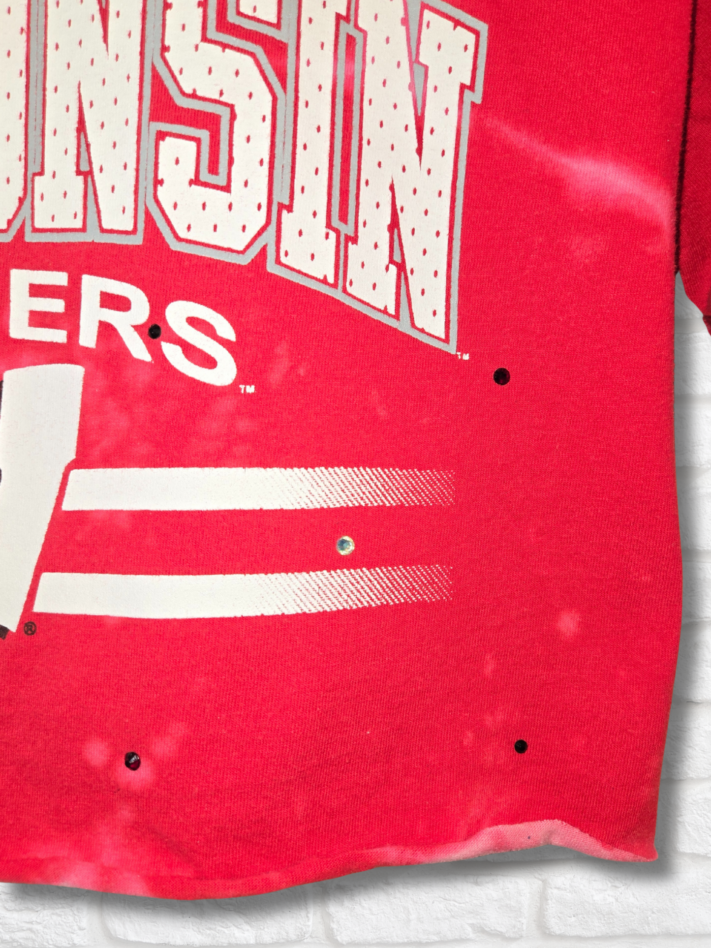 Wisconsin Badgers Crop Top- Small