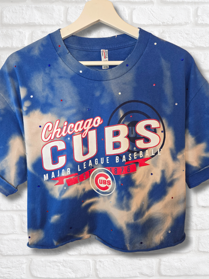 Chicago Cubs Crop Top - Large