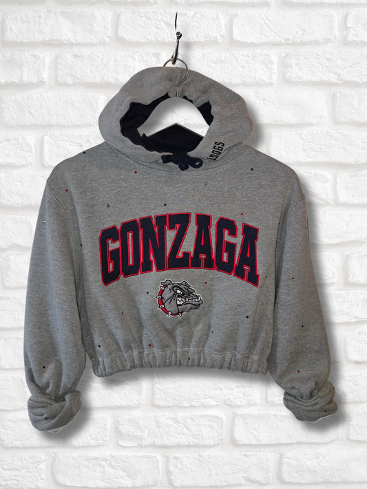 Gonzaga Bulldogs Crop Hoodie