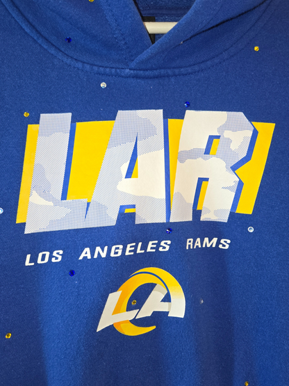 Los Angeles Rams Crop Hoodie