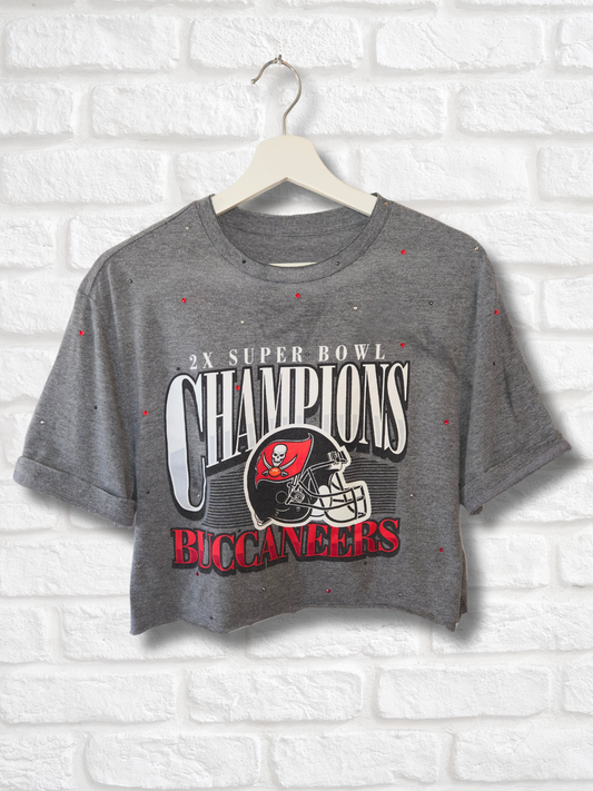 Tampa Bay Buccaneers Crop Top