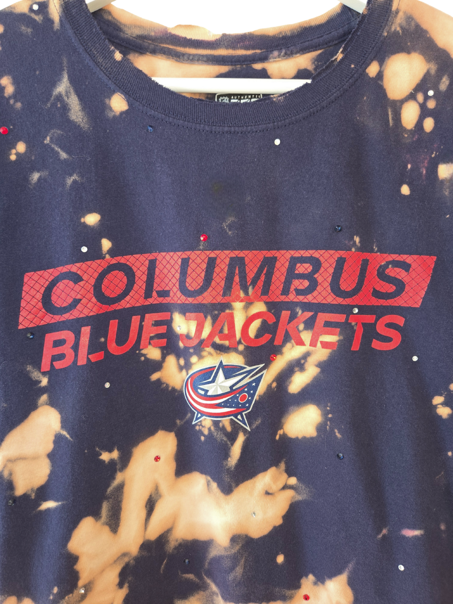 Columbus Blue Jackets Crop Top