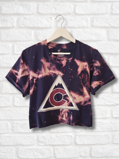 Colorado Avalanche Crop Top
